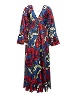 LaDoubleJ Tangier Kaftan LaDoubleJ Tangier Kaftan Big Blooms DRE0155SIL001PFI0001