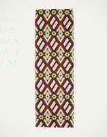 La DoubleJ Herringbone Runner La DoubleJ Herringbone Runner Honeycomb Tiles RUN0001COT040HNT0001