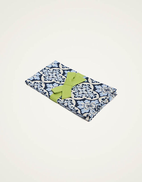 La DoubleJ Large Napkins Set Of 2 Palazzo Blue NAP0017COT073PAL01BU03