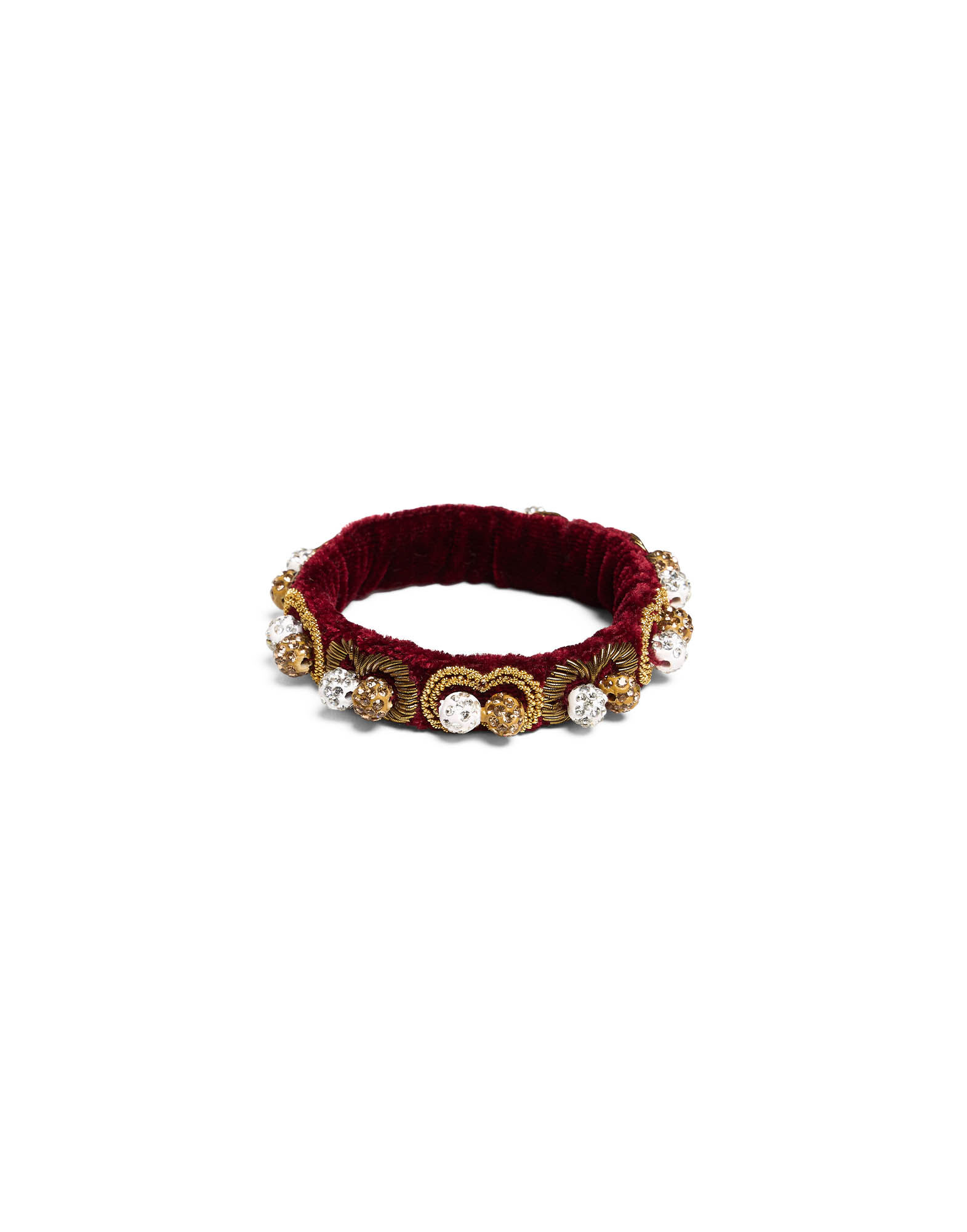 La DoubleJ Tesoro Bracelet Solid Burgundy BAC0010VEL015SOLIDRE02