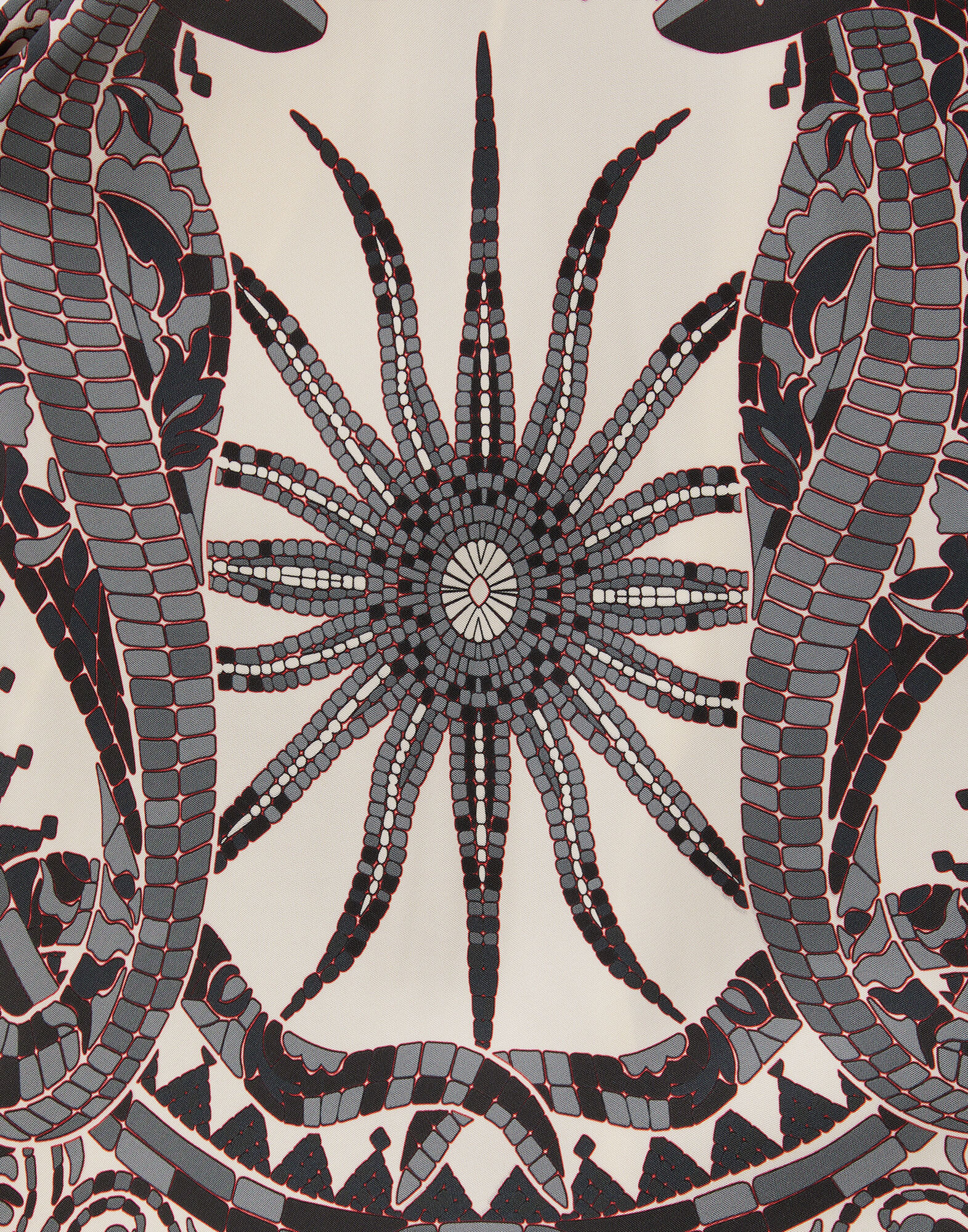 La DoubleJ The Wrap Dress Cobra Plac&eacute;e Grey DRE0734VIS006COB01GY02