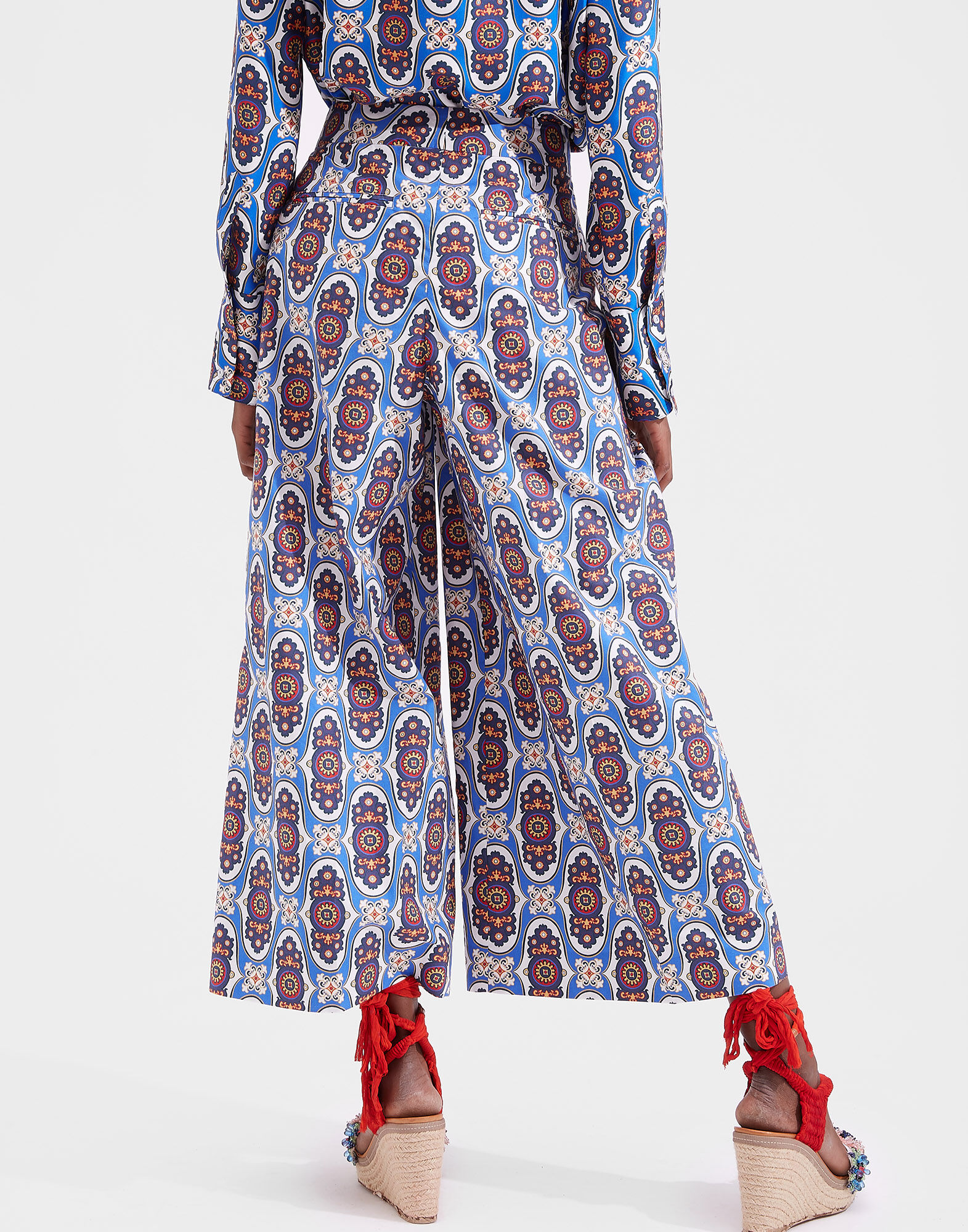 LaDoubleJ Coulotte Pants Amalfi TRO0027COT001AMA0001