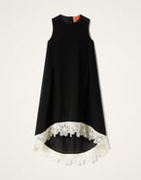 La DoubleJ La Scala High Dress La DoubleJ La Scala High Dress Solid Black DRE0951COT077SOLIDBL01