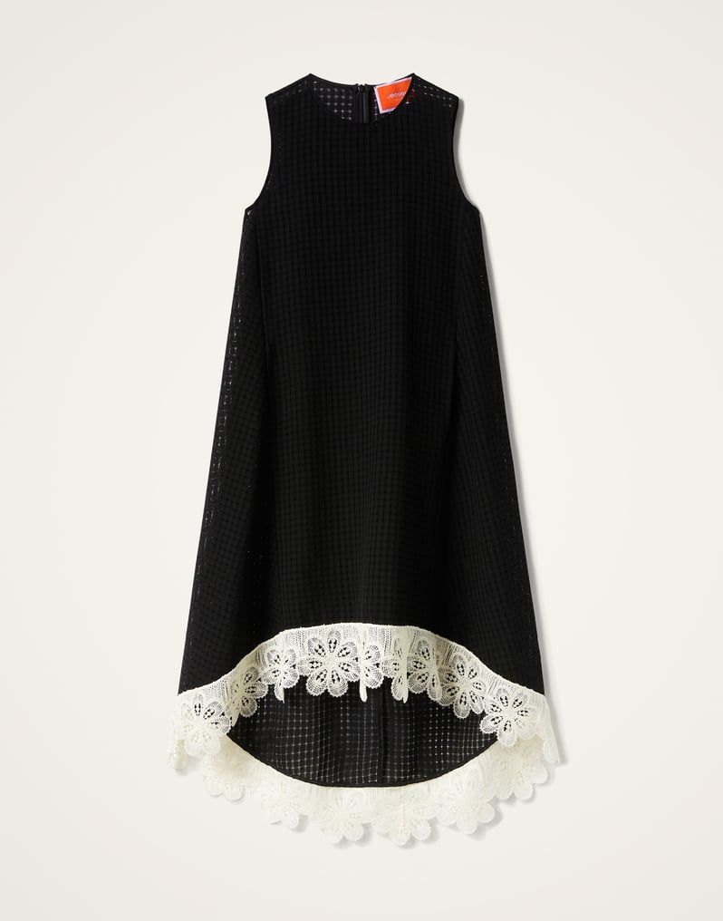 La DoubleJ La Scala High Dress La DoubleJ La Scala High Dress Solid Black DRE0951COT077SOLIDBL01