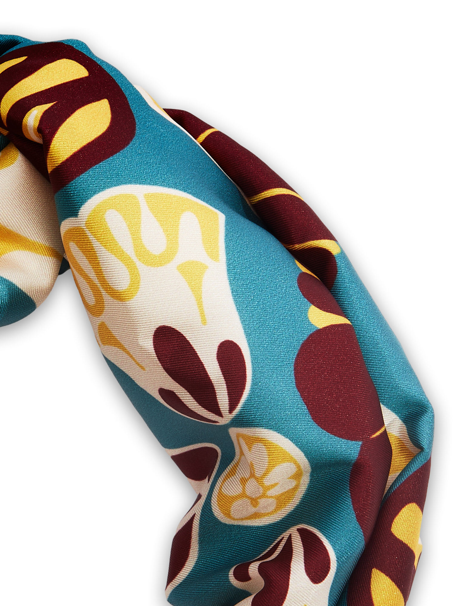 La DoubleJ Pinup Headband Dendera Light Blue HEB0001FOD001DEN01BU01