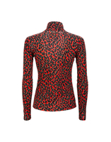 LaDoubleJ Turtleneck LaDoubleJ Turtleneck Leopard Rosso SHI0030JER003LEO0002