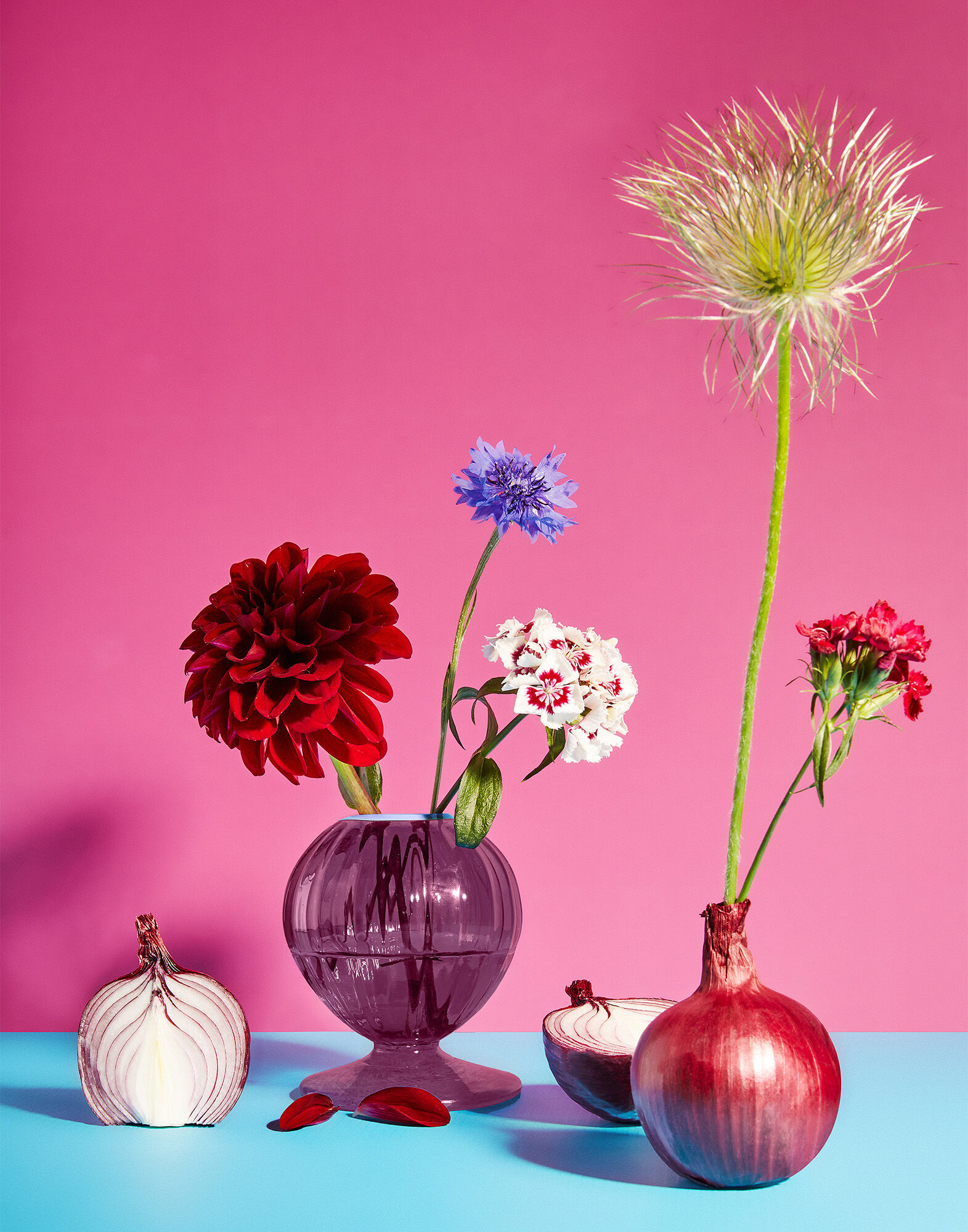 La DoubleJ Onion Vase Violet ONI0001MUR001VIO0006