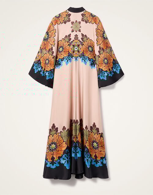 La DoubleJ Magnifico Dress La DoubleJ Magnifico Dress Bounty Placée Orange DRE0232SIL006BOU01OR02
