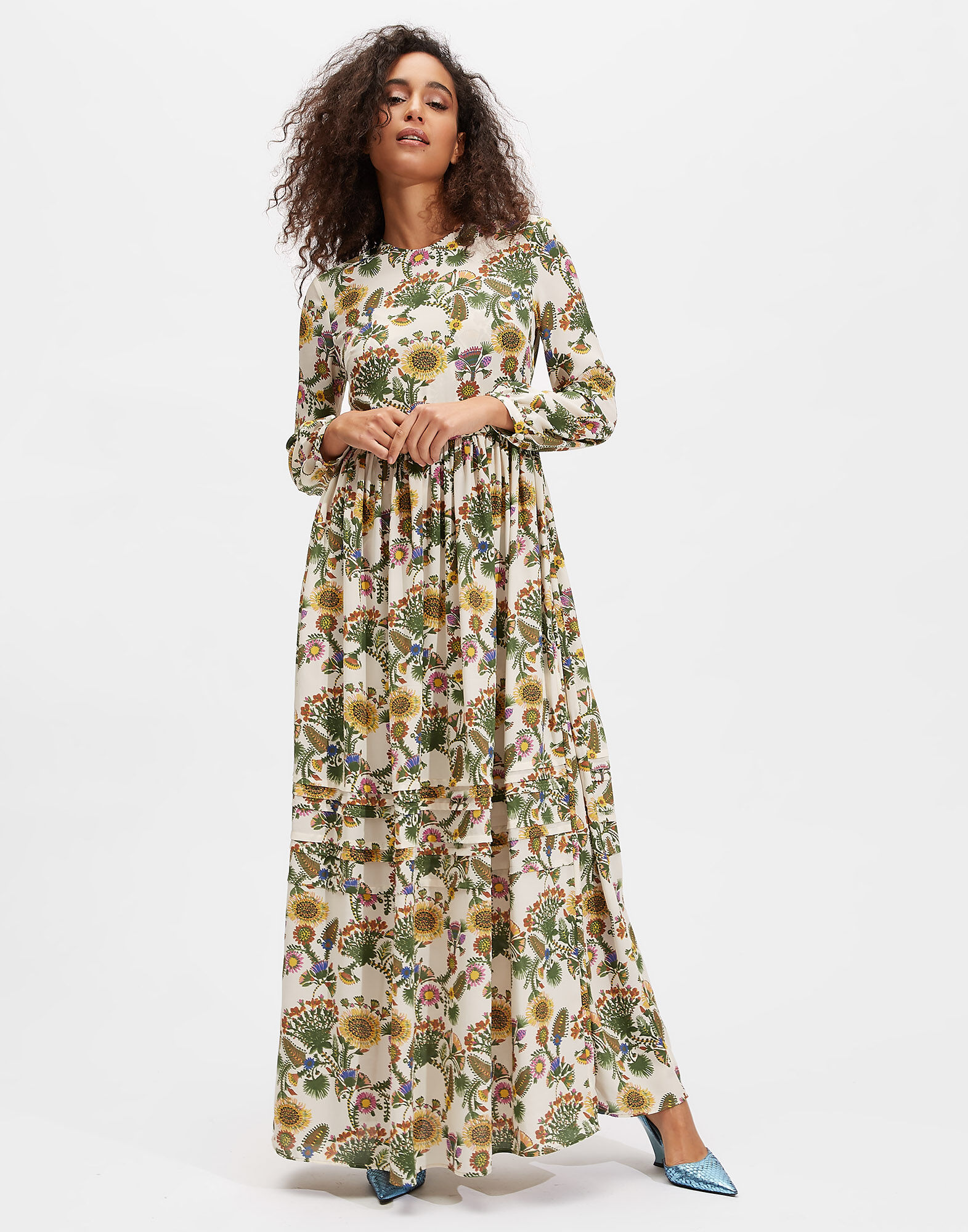 LaDoubleJ Pemberley Dress Thistle DRE0138DBG001THI0001