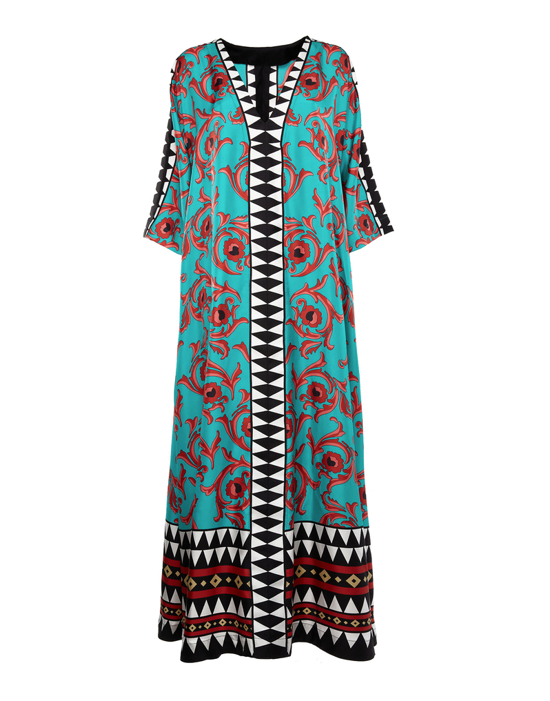 LaDoubleJ Muumuu Dress LaDoubleJ Muumuu Dress Cartwheel DRE0225SIL006CRW0001