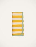 La DoubleJ Large Napkins Set Of 2 La DoubleJ Large Napkins Set Of 2 Riviera Giallo NAP0010LIN001RIV0003