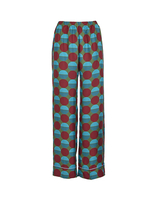 La DoubleJ Silk Pajama La DoubleJ Silk Pajama Sfere Grandi Verde PJM0001SIL001SFE0015