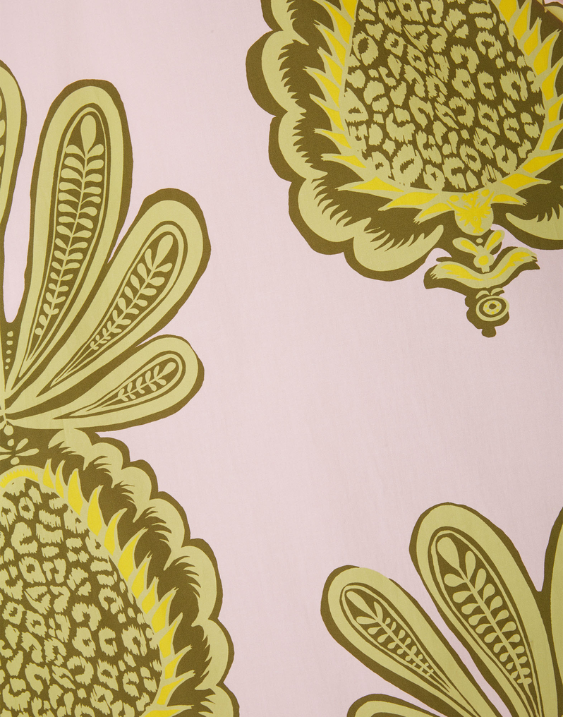 La DoubleJ Capalbio Dress La DoubleJ Capalbio Dress Big Pineapple Pink DRE0320COT039PNP01PI01