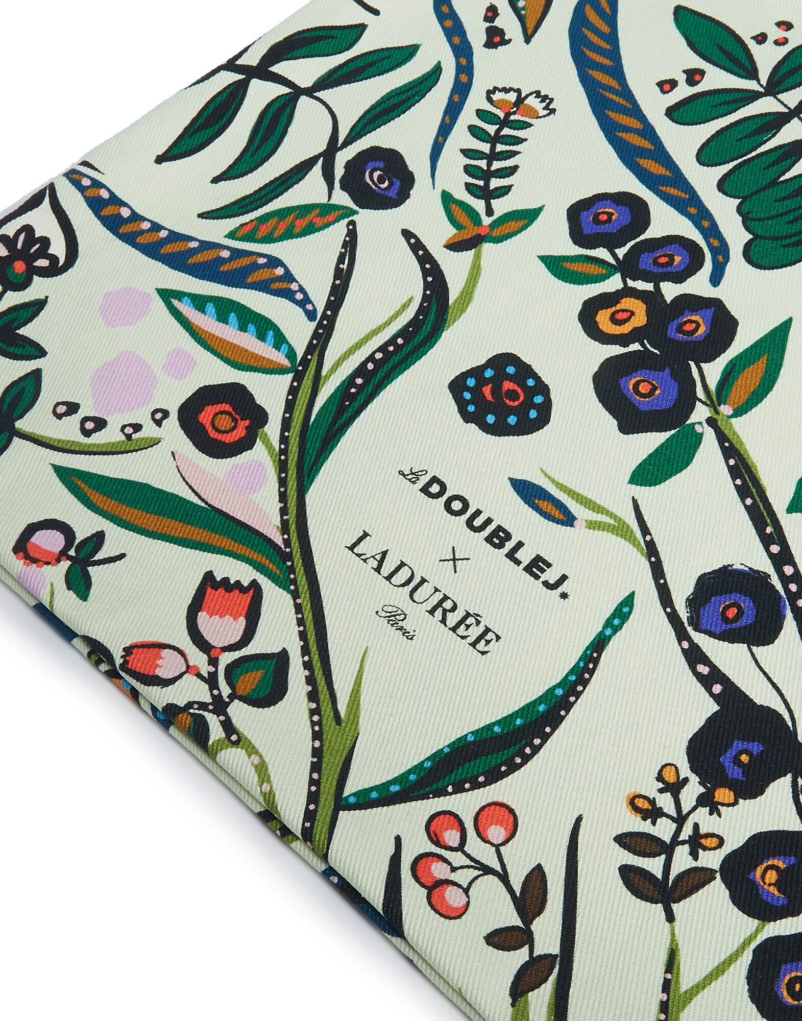 La DoubleJ Goodie Tote Bag Tree Of Life Verde BAG0026COT023TFL0008