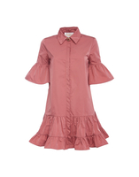 LaDoubleJ Choux Dress Solid Pink DRE0292TAF002BLH0001