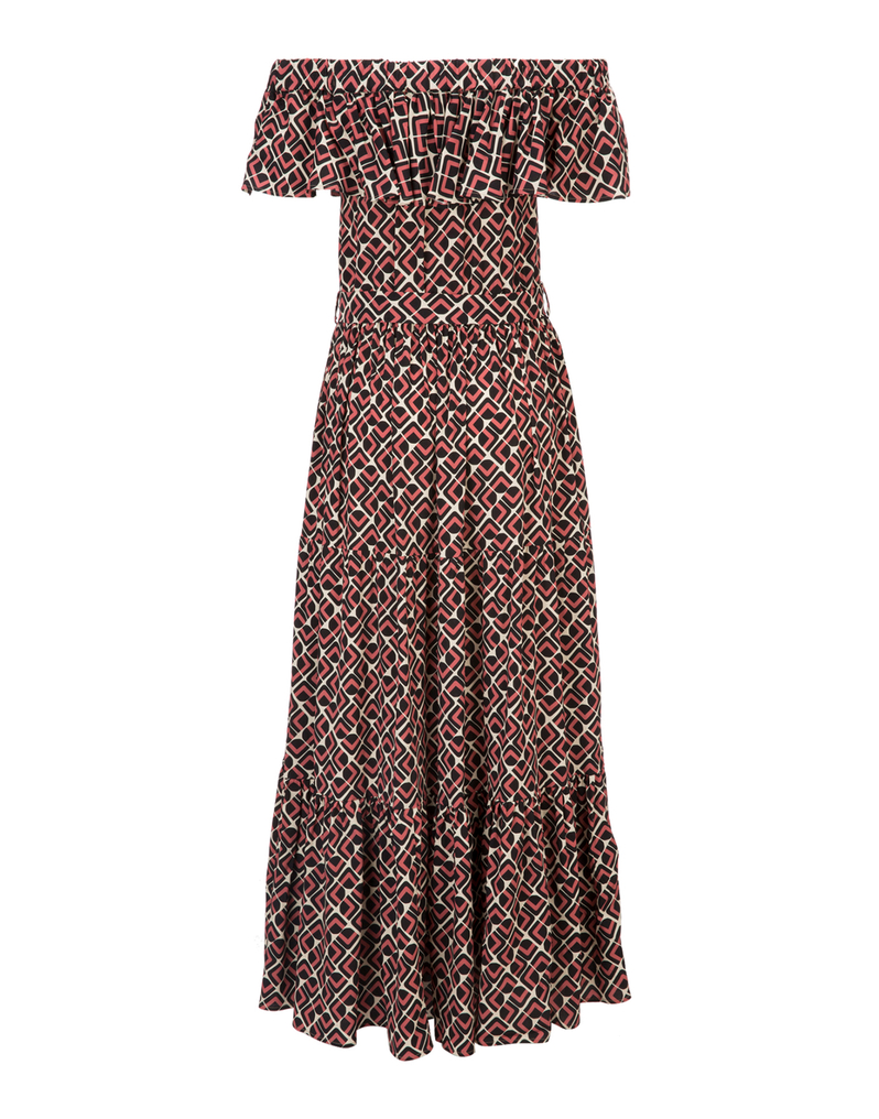 LaDoubleJ Double Love Dress LaDoubleJ Double Love Dress Domino Rosa DRE0013VIS001DOM0001