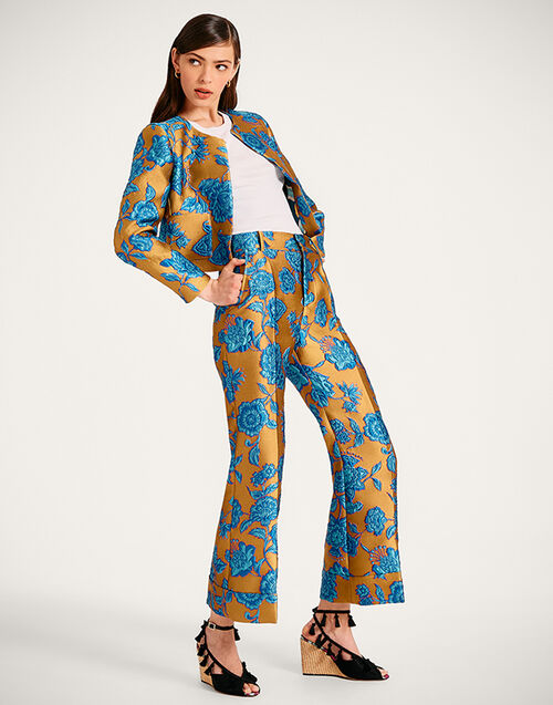 La DoubleJ Hendrix Pants Hottie Turquoise TRO0014JCQ073HOT02BU08