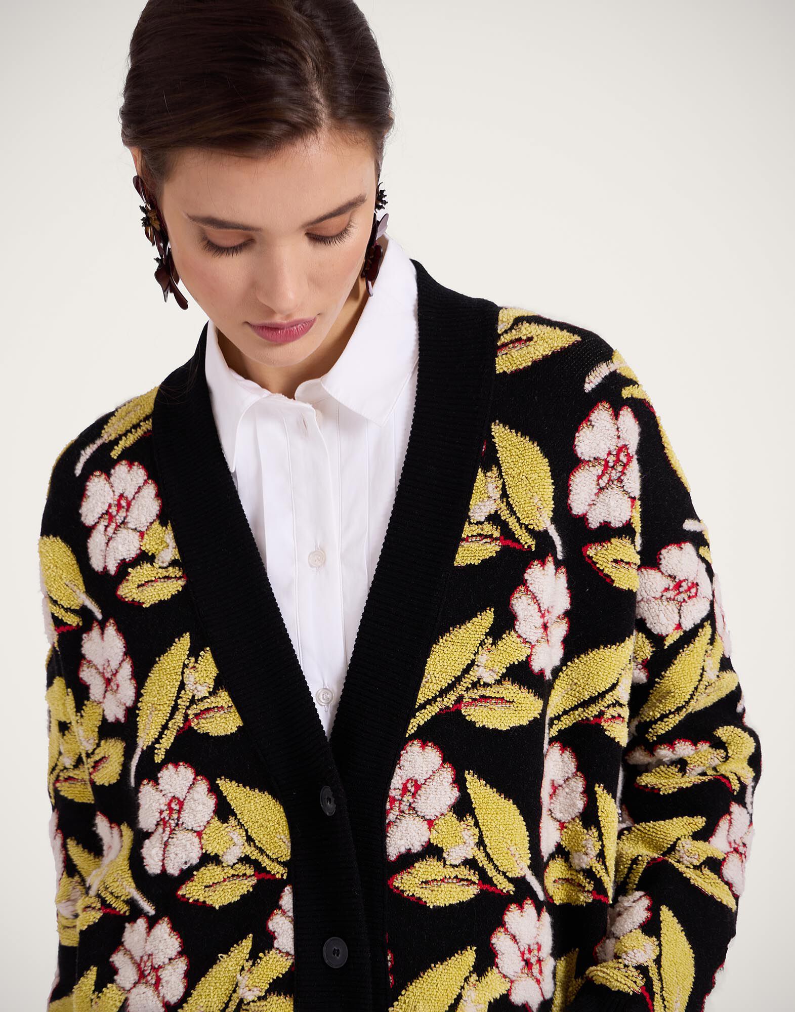 Mayfair Cardigan in Mayfair Black for Women | La DoubleJ