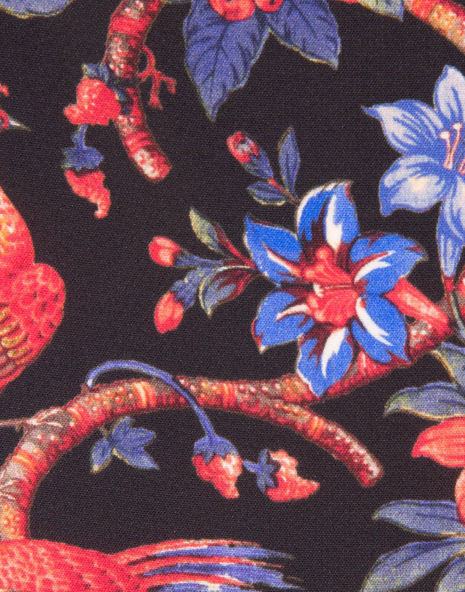 LaDoubleJ Chemisier Dress Pavone Nero DRE0025VIS001PAV0001