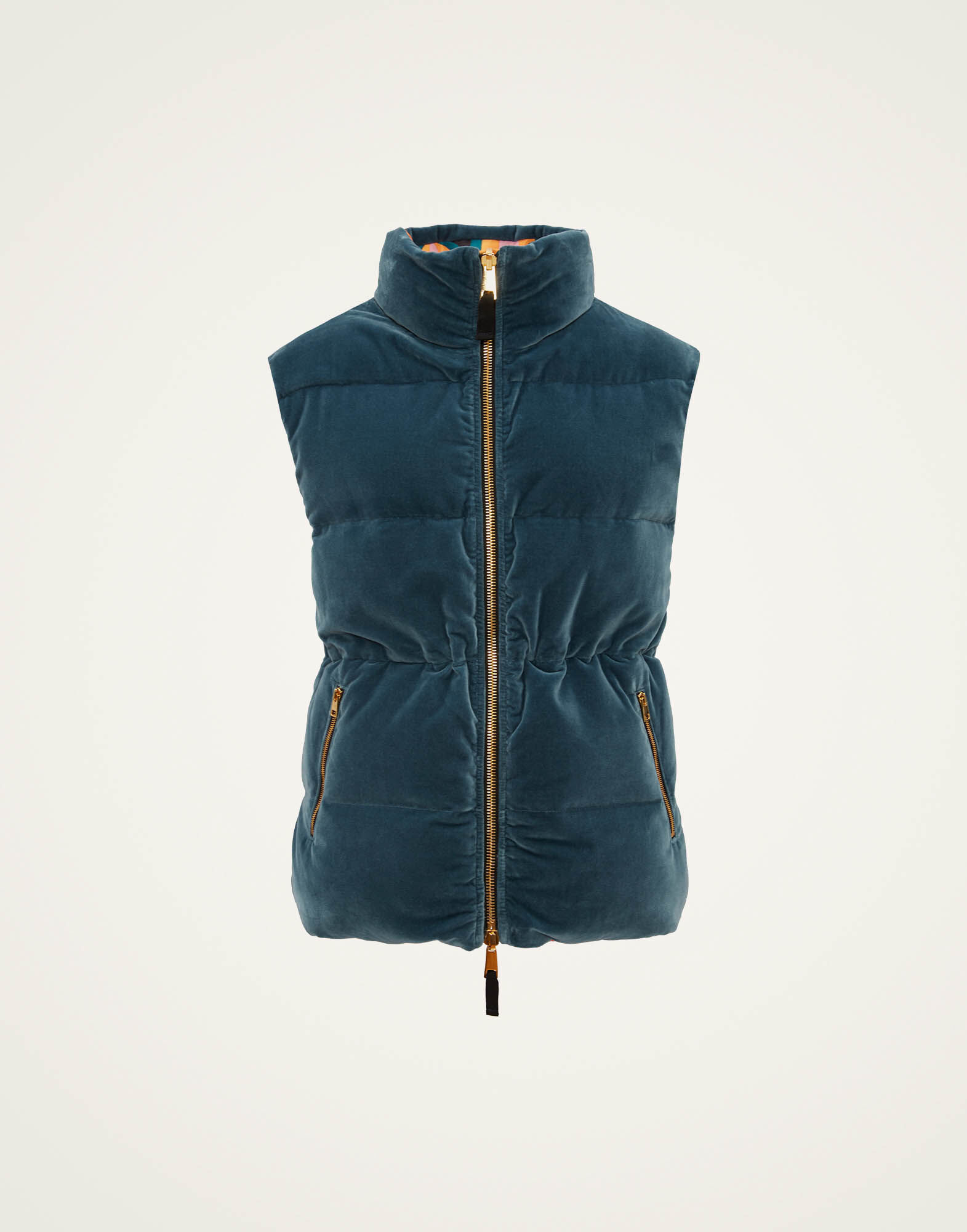 La DoubleJ Reversible Puffer Vest Arcturus Blue Petrol DOW0011FAI001ARC01BU05