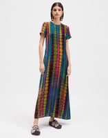 La DoubleJ Swing Dress La DoubleJ Swing Dress Bubbles DRE0001VEL004BUB0001