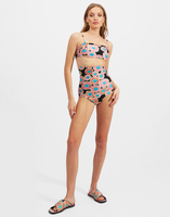 La DoubleJ 3-Way Bandeau Top La DoubleJ 3-Way Bandeau Top Crazy Daisy Black SWI0021LYC001DAY0002