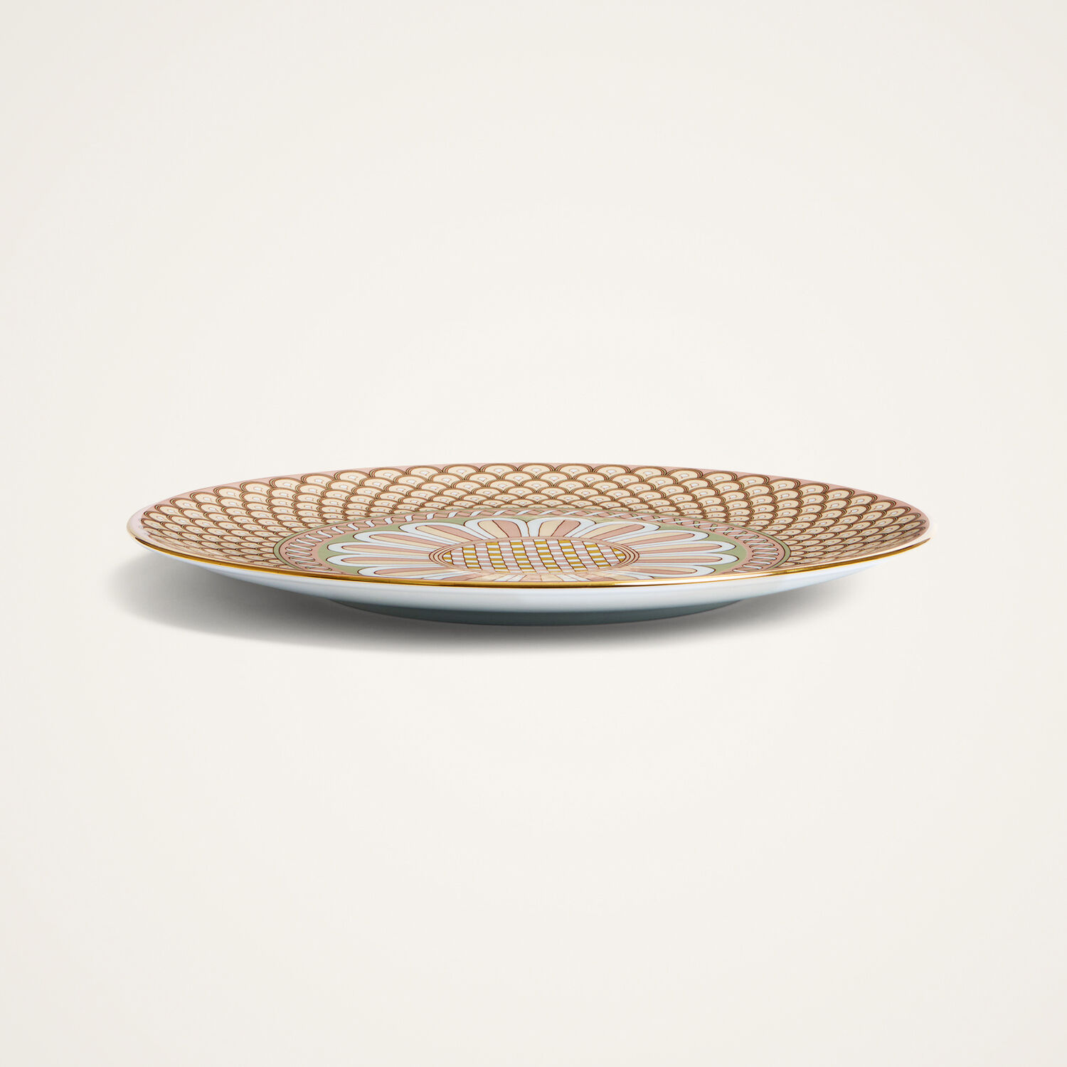 La Doublej Serving Platter In Napoli Dusty Pink