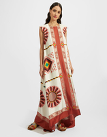 La DoubleJ San Carlo Dress La DoubleJ San Carlo Dress Macro Tiles Placée DRE0495SIL006MAC01WH01