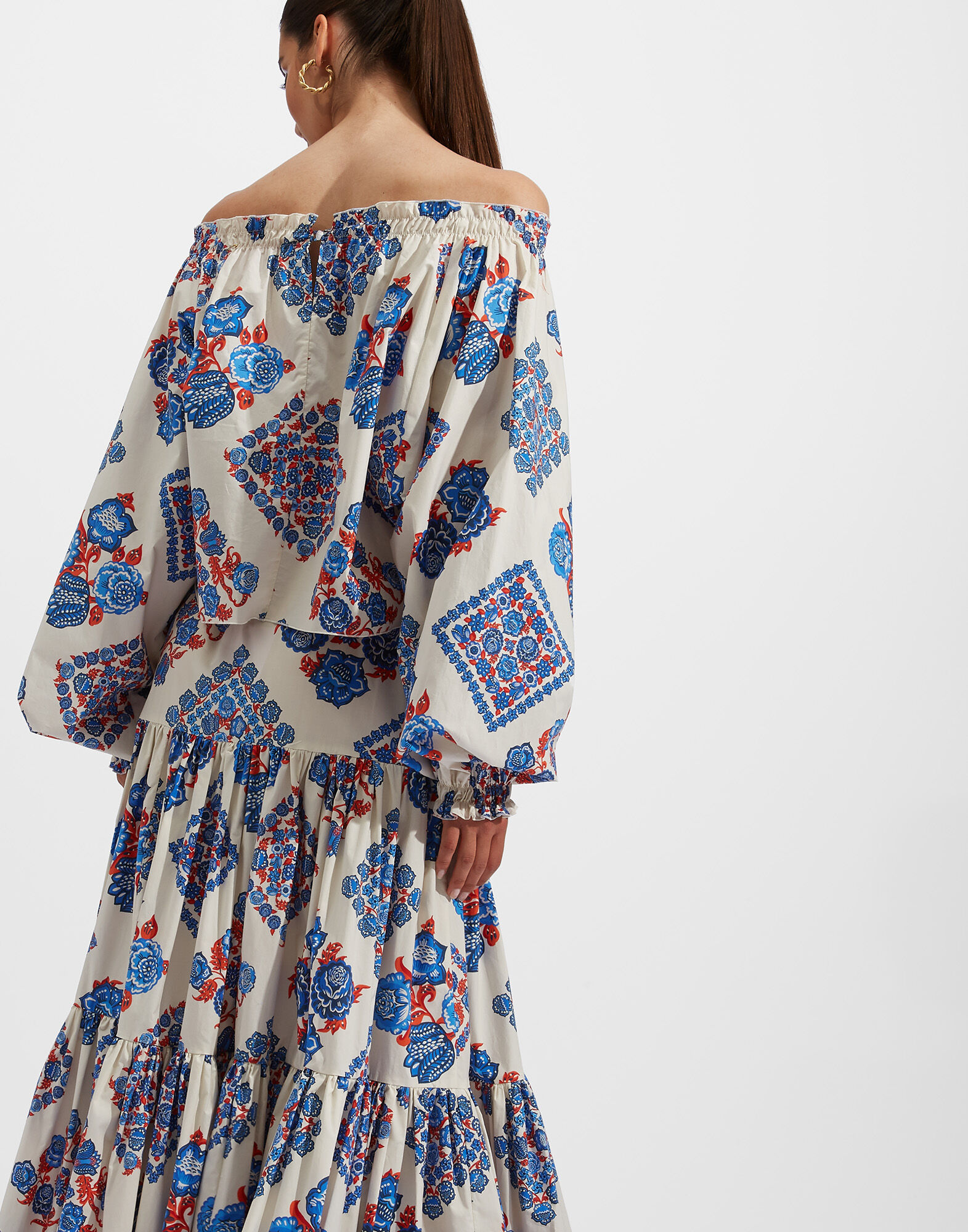 La DoubleJ Boho Crop Top Cowgirl TOP0064COT001COW0001