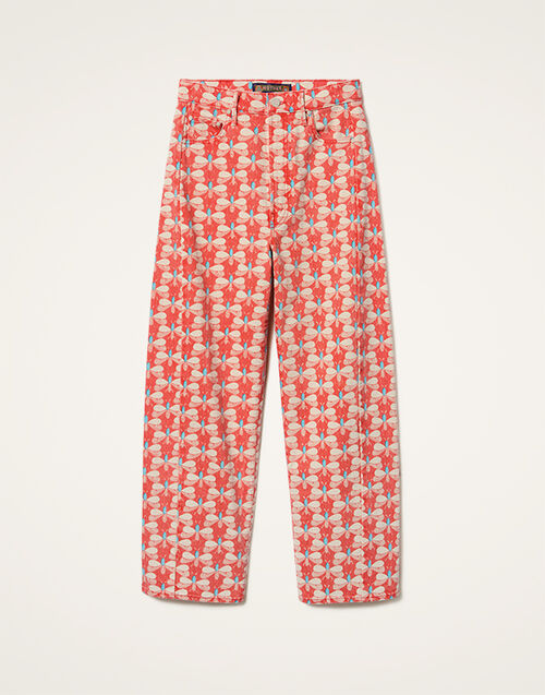 La DoubleJ The Half Pipe Jeans La DoubleJ The Half Pipe Jeans Pull My Petaltail Orange TRO0169DEN012PET03OR02