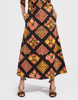 La DoubleJ A-Long Skirt La DoubleJ A-Long Skirt Cowgirl Nero SKI0018COT006COW0002
