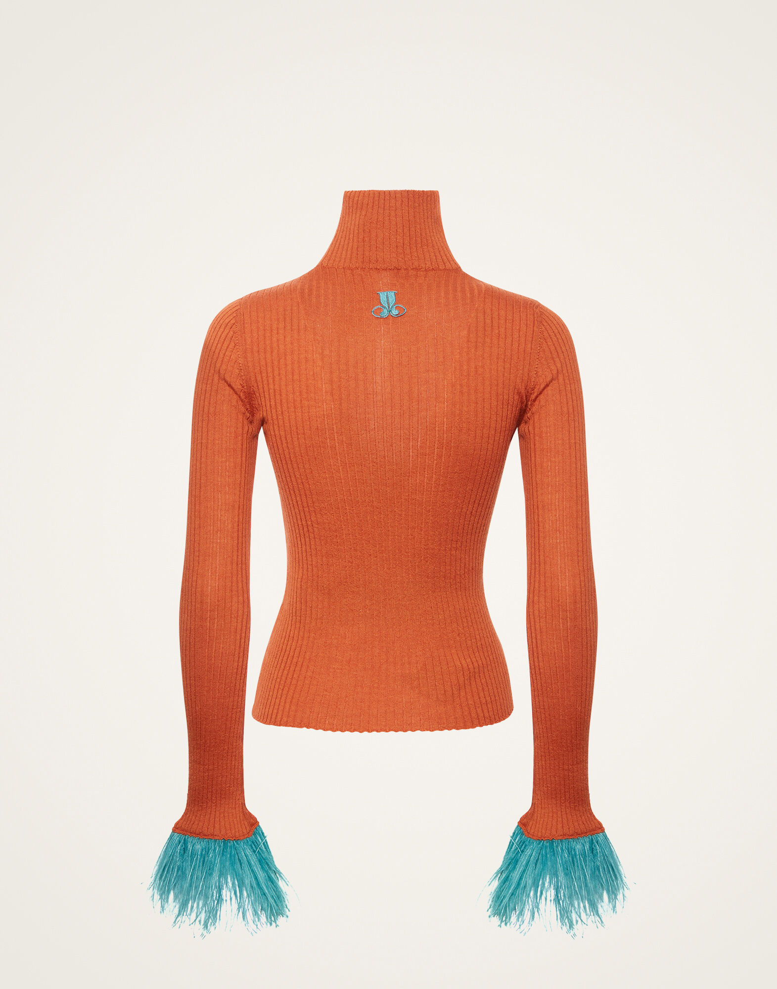 La DoubleJ High Kick Top Orange PUL0167KNI100VA220OR02