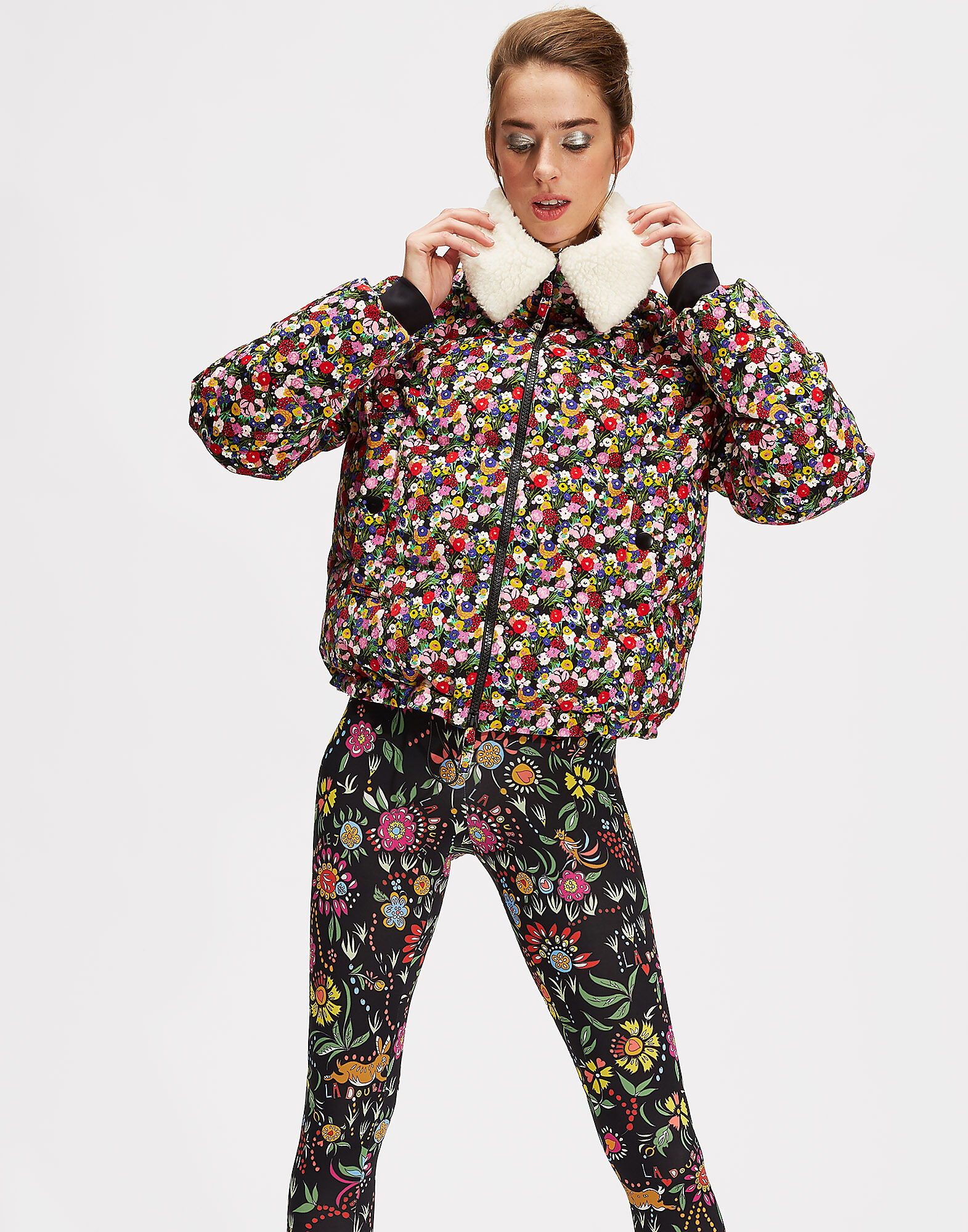 LaDoubleJ Cortina Jacket Granny DOW0002VEL003GRA0001