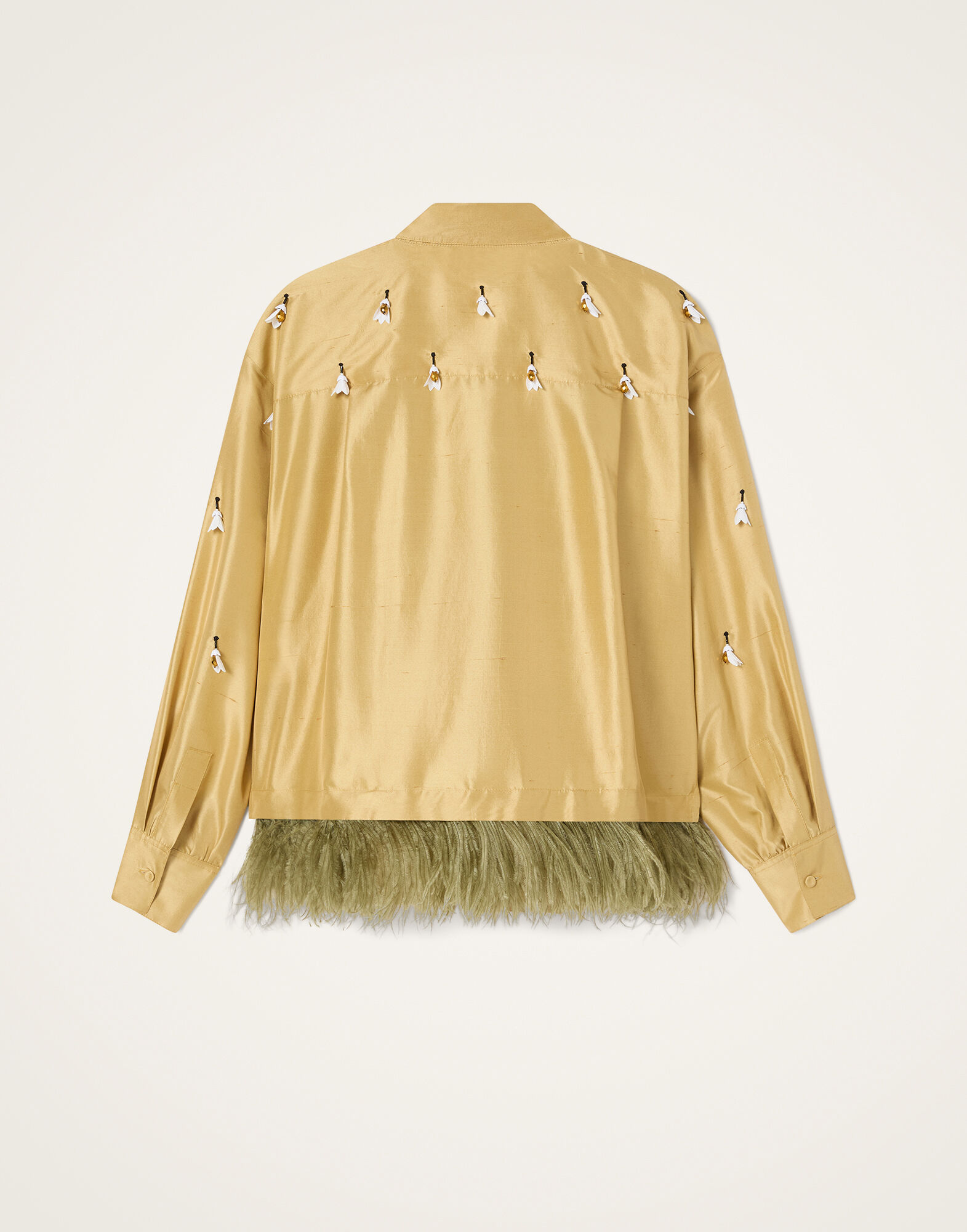 La DoubleJ La Scala Shirt Solid Gold SHI0181SIL031SOLIDYE05