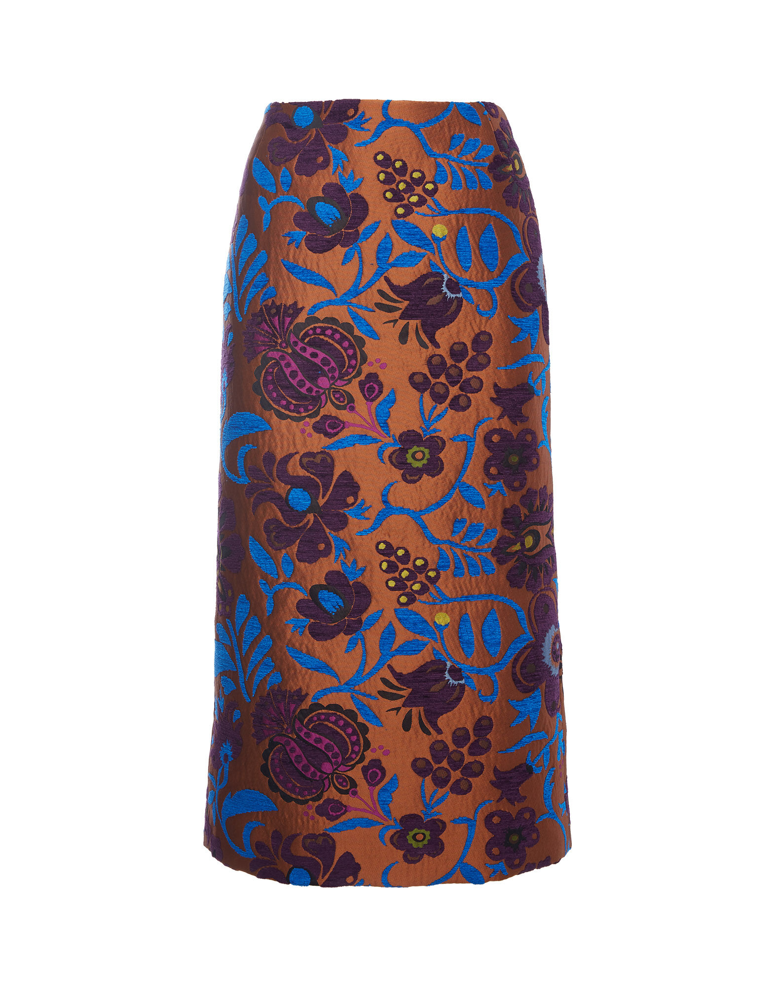 LaDoubleJ Pencil Skirt Jacquard Selva SKI0011JAC025SEL0003