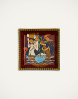 La DoubleJ Trinket Tray La DoubleJ Trinket Tray The Mermaid Bordeaux TRI0007CER001MRM01RE02