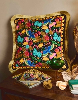 La DoubleJ Velvet Cushion La DoubleJ Velvet Cushion Colombo Black CUS0012COT060COL06BL01