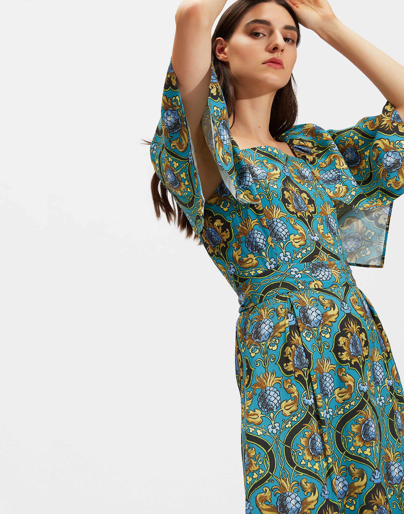 LaDoubleJ Bat Wings Dress Ananas DRE0038SAB001ANA0001