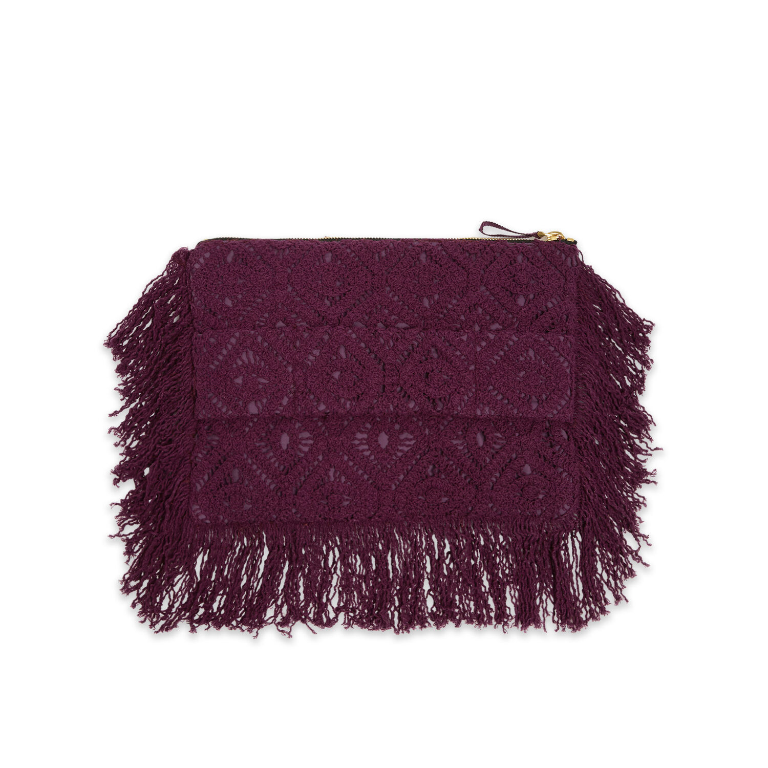 Shop La Doublej Hand Pochette In Plaza Purple