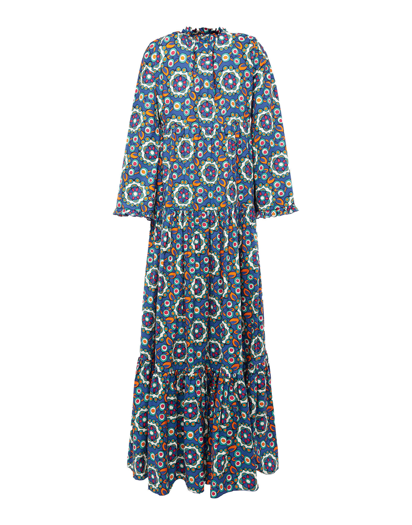 LaDoubleJ Dove Dress Kaleidoscope Bluette DRE0248COT001KAL0005