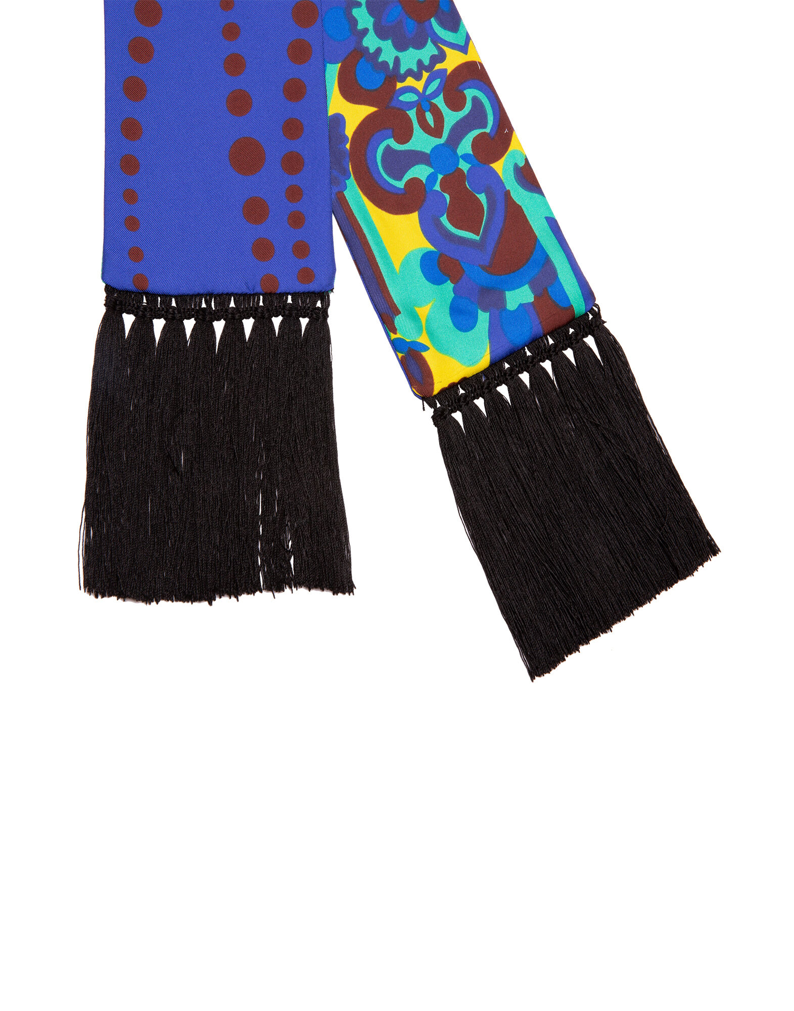 LaDoubleJ Flapper Tight Double Scarf Perle Blu/Lisboa SCA0012SIL001VAR0014