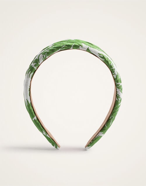 La DoubleJ Flat Headband La DoubleJ Flat Headband Tropicana White HEB0023JCQ112TRC03WH01
