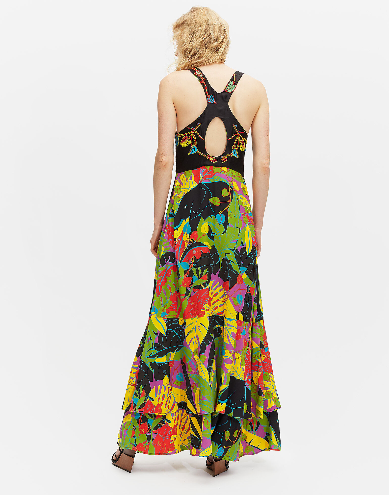 LaDoubleJ Molly Girl Dress Elefante DRE0066SAB001ELE0001