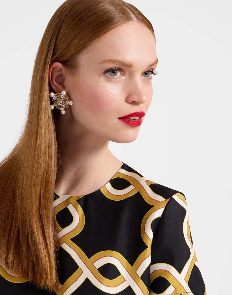 La DoubleJ Swing Dress La DoubleJ Swing Dress Tackle Black DRE0316SIL001TAC01BL01