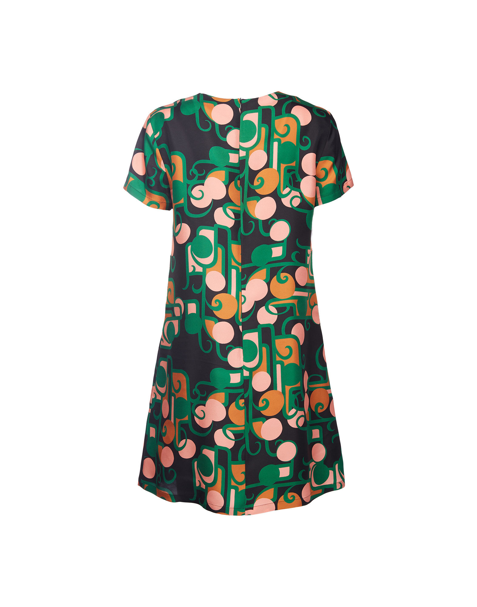 LaDoubleJ Mini Swing Dress Deco DRE0159SIL001DEC0001