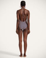 La DoubleJ Sexy Swimsuit La DoubleJ Sexy Swimsuit Pesciolini Blue SWI0036LYC001PES04BU03