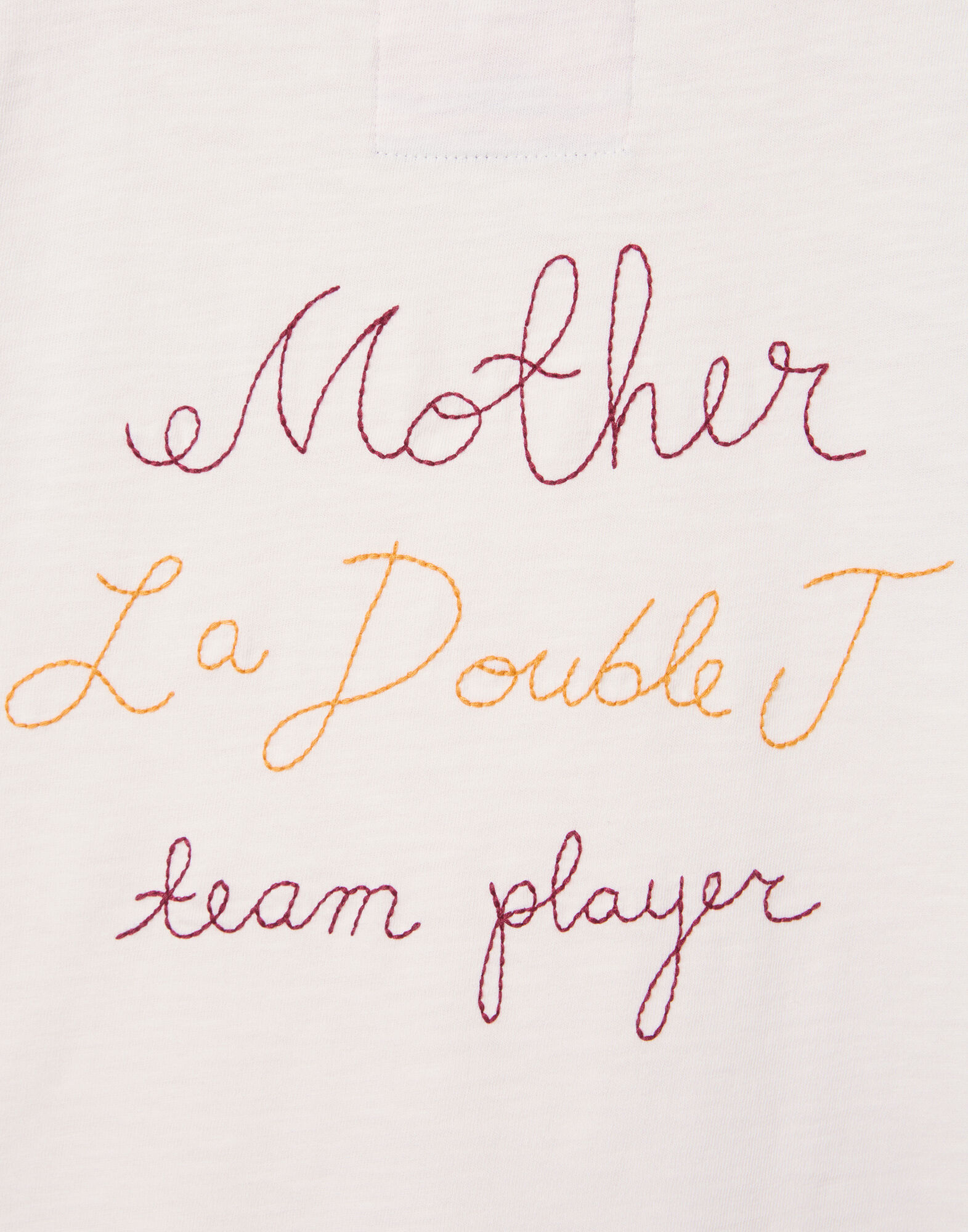 La DoubleJ The Sinful T-Shirt Team Player White TSH0063JER059TEA01WH01