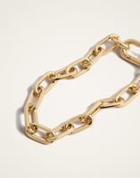 La DoubleJ Chain Bracelet La DoubleJ Chain Bracelet 24k Gold Plate BAC0014BRA003SOLIDYE05