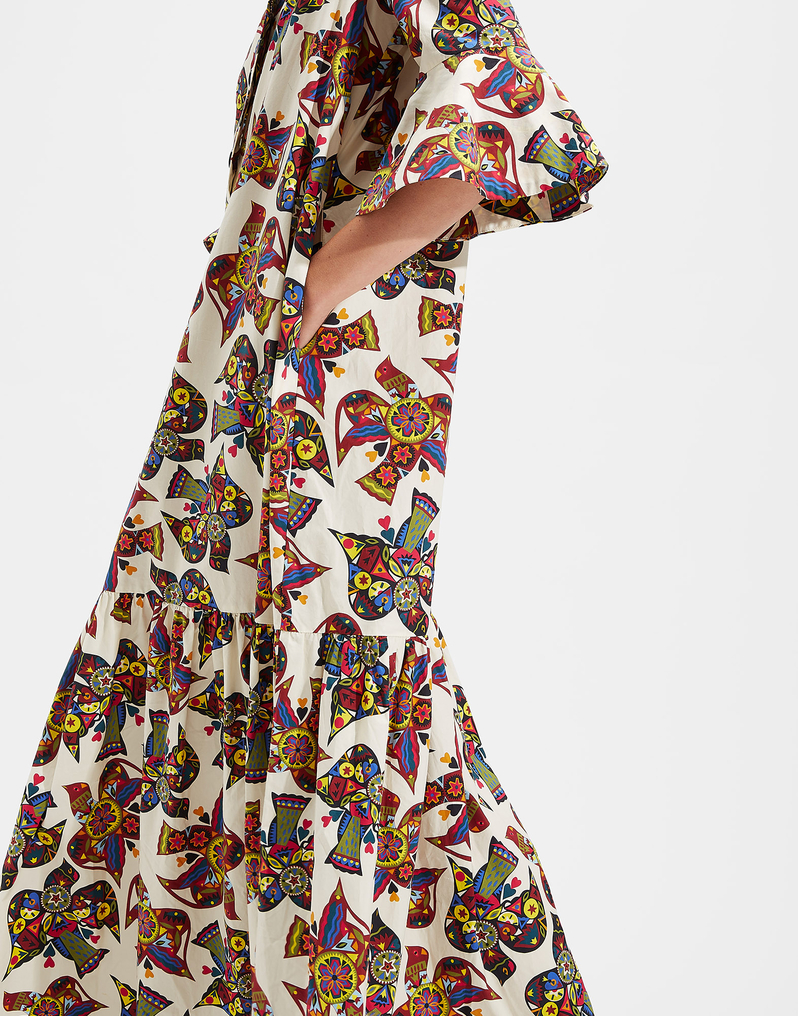 LaDoubleJ Artemis Dress LaDoubleJ Artemis Dress Piccolo Dove DRE0176COT001PCD0001