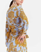 La DoubleJ The Wrap Dress La DoubleJ The Wrap Dress Tangle Light Blue DRE0748CRE001TAN01BU01